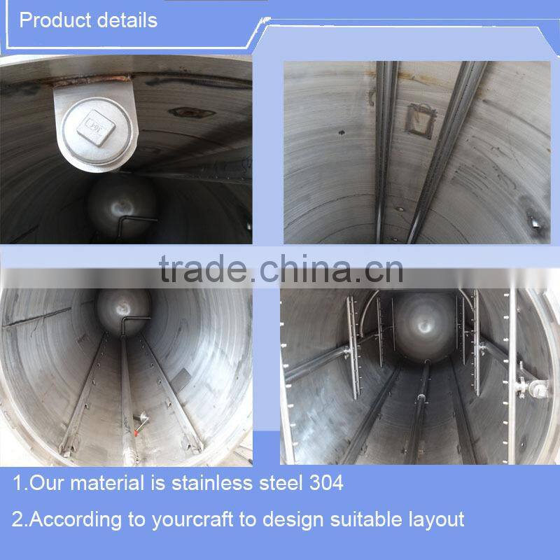 temperature uniform without blind angle autoclave cans retort