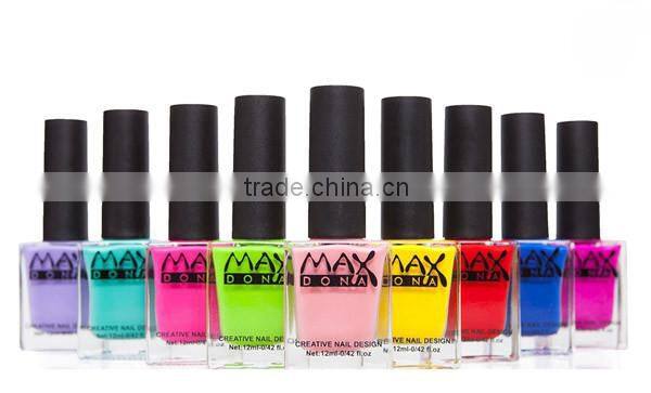 2016 new fashion peel off water based nail polish accept OEM