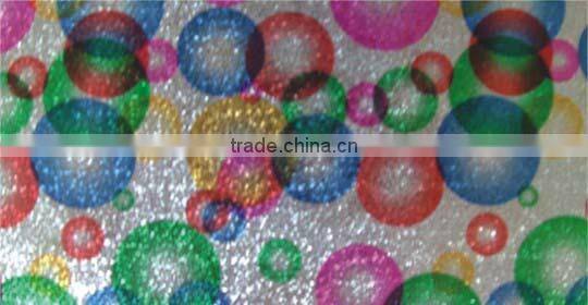 Embossed film decoration various design and color