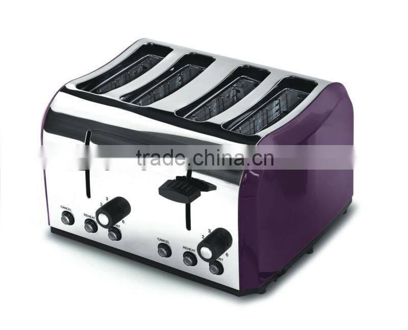 FT-103SS electric stainless 4 slice toaster
