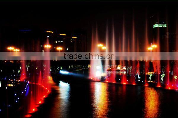 Large River Project Floating Dacing Outdoor Laser Show Water Screen