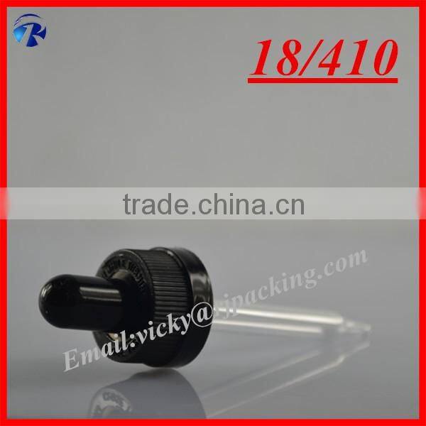 50ml ceramic white porcelain dropper bottle with silver dropper for oil