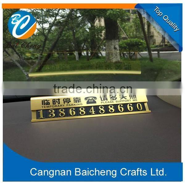 China made promotional plastic price tag/ABS price display