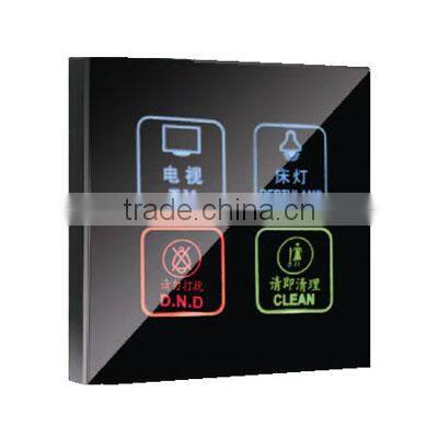 ORBITA Supply lcd touch wall light switch for hotel using