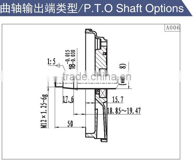 Boat Usage and Gasoline Fuel 4 stroke 6hp outboard motor gasoline engine