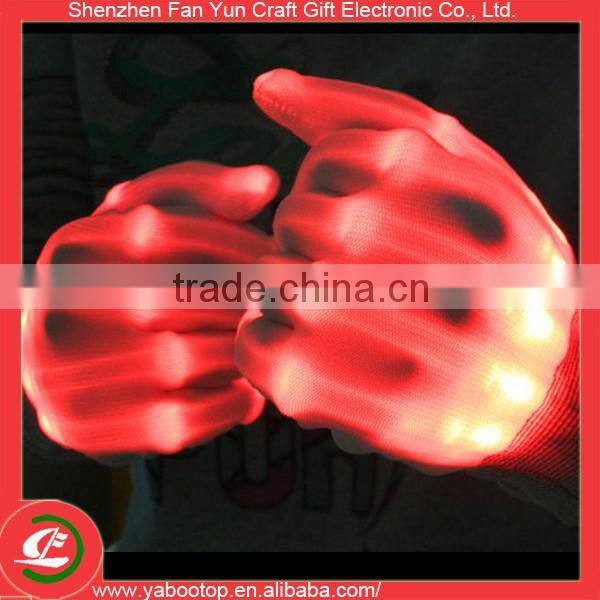 Party Items Custom Flashing LED Gloves