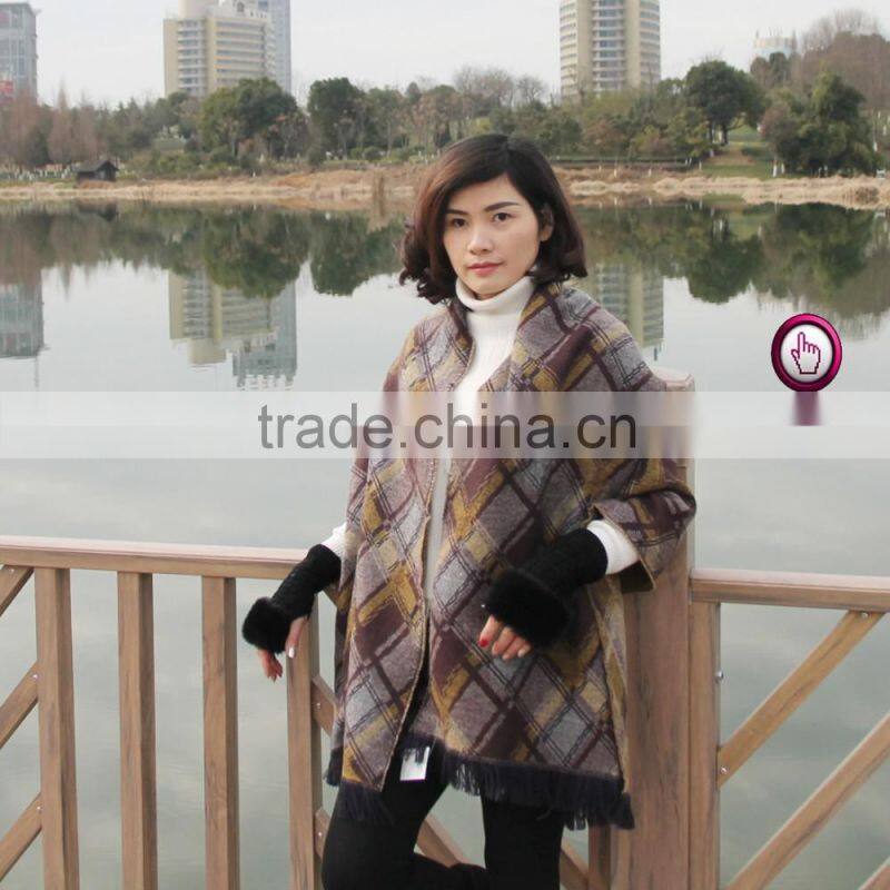 new design factory direct Hot selling Embroidered fur mens shawl collar sweater