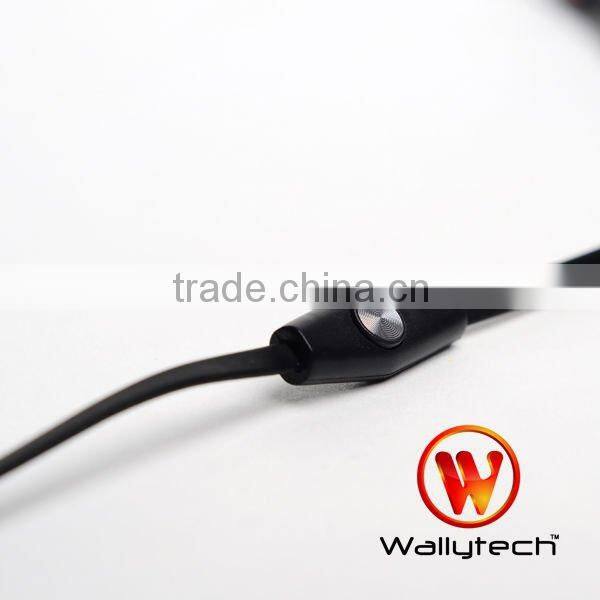 High end metal shell TPE cord Earphone for iphone