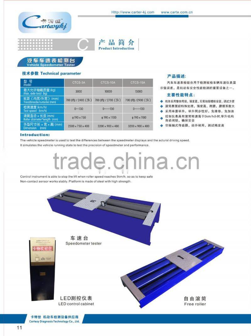 Vehicle speedometer tester car speedometer testing car speedometer calibration