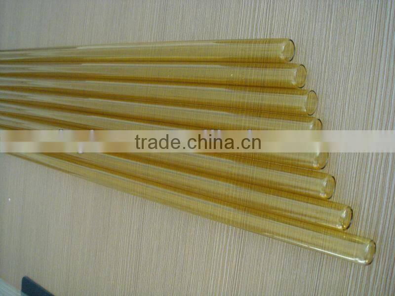amber/clear Borosilicate pharmaceutical glass tube