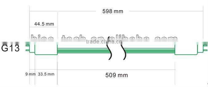 Hot sell T8 0.6m 9w high brightness free japanese tube