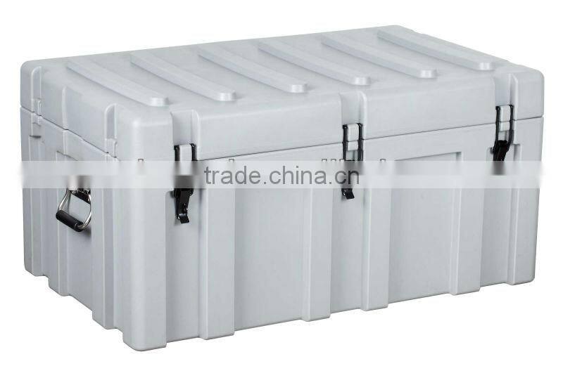 Rotational moulding plastic tool box