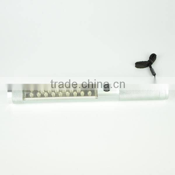Portable 0.3W emergency Flashlight Aluminum Alloy Flashlight torch light
