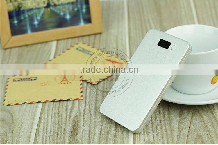 wallet type protable power bank/4000mah power bank for iphone 6, samsung