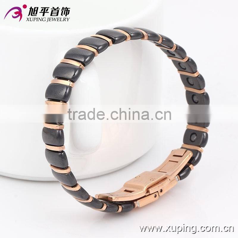 rose gold plated fashion jewelery bangle watch for women