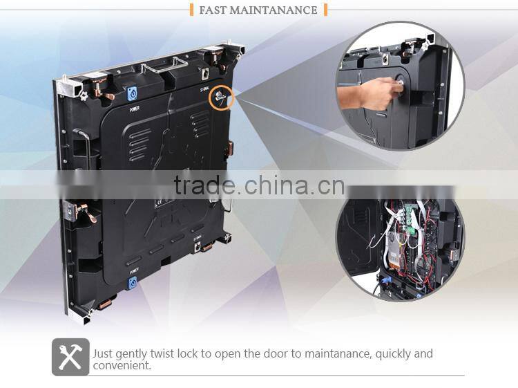 Aluminum alloy indoor ultra thin led display frame for rental