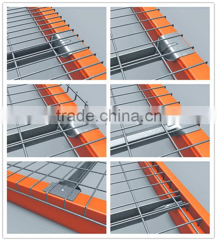 Powder -Coated welded steel mesh wire deck for rack