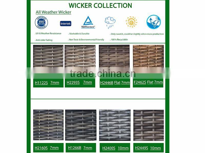 Evergreen Wicker Furniture - PE Water Hyacinth New Design Wicker Furniture
