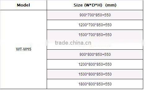movable worktable Worktable With Overshelf