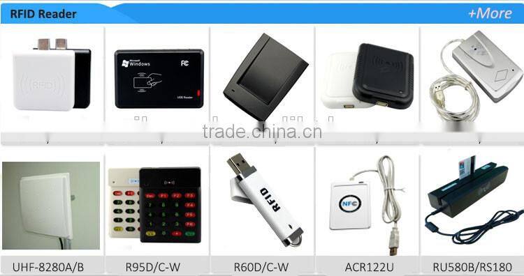 Black Contactless Smart IC Card Reader/Writer with USB Cable