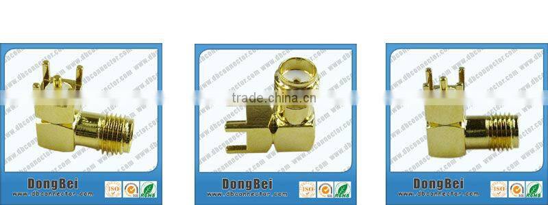 hot sale 90 degree coaxia cable rg6 with sma connector db002 from dongber factory