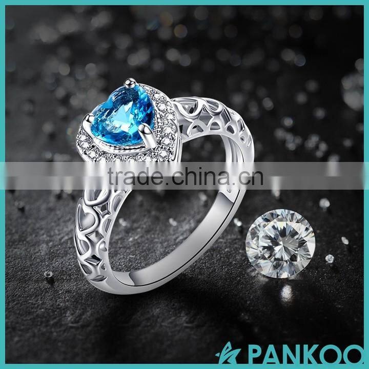 925 Sterling Silver Zirconia Ring, Diamond Wedding Ring Set Design for Woman