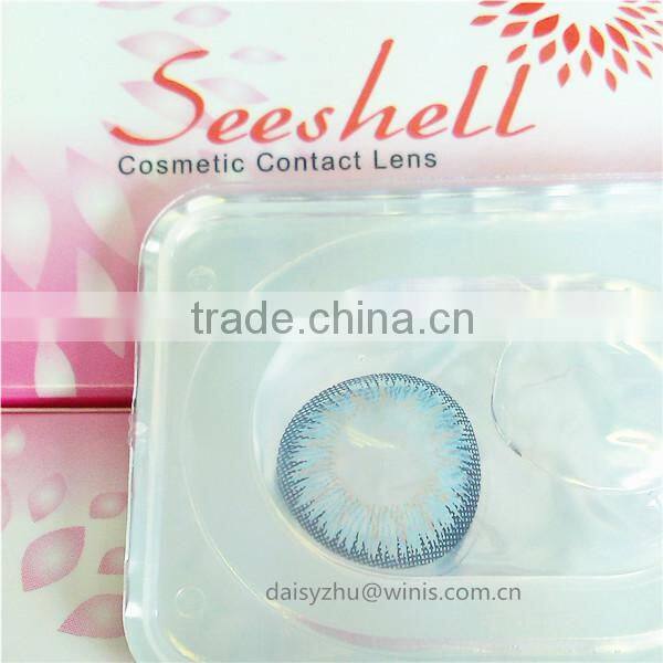 Seeshell green eyewear wholesale 5 colors korean contact lenses