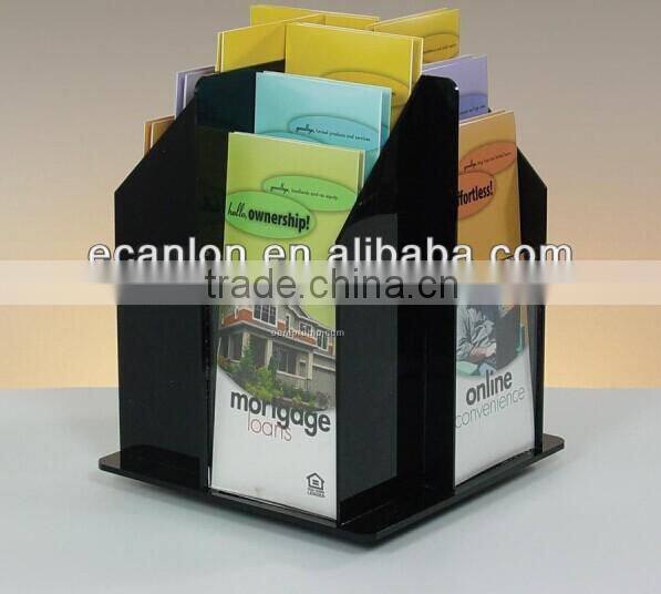 Fashion acrylic magazine display stand