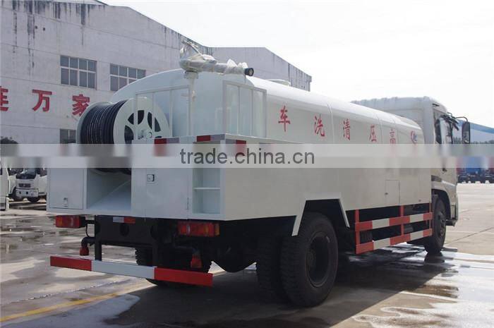 Quality Product cleaning truck DONGFENG 4x2 pressure washer truck high pressure cleaning truck for sale
