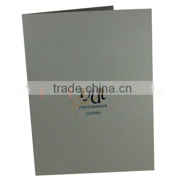 travelers note kraft folder