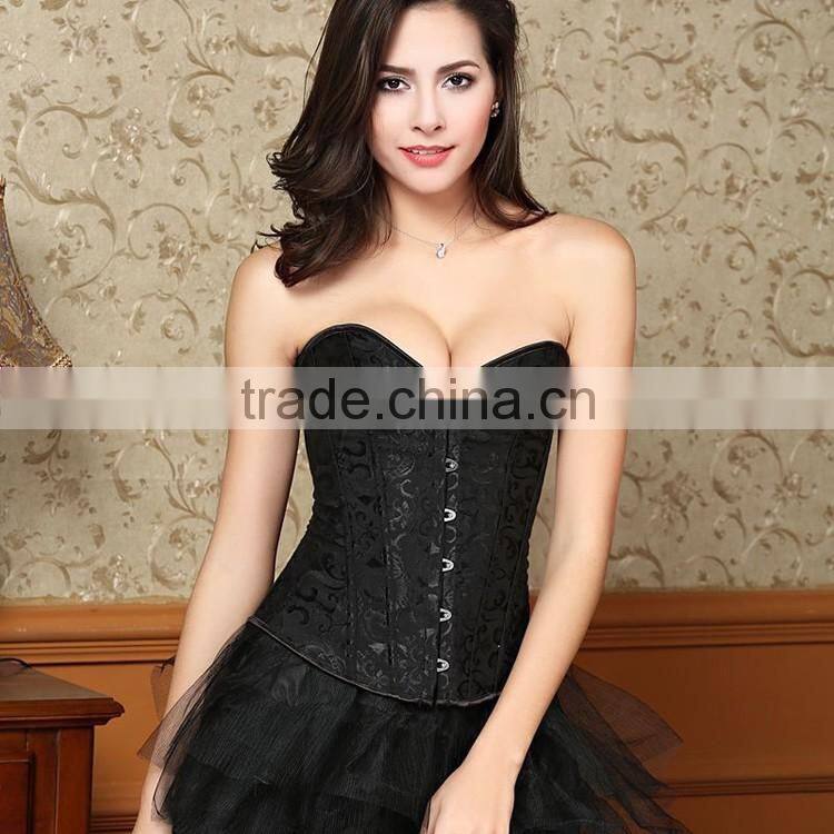 Sexy Women Bustiers And Corsets Push Up Waist Training Corsets For Wedding Dress Plus Size 6XL