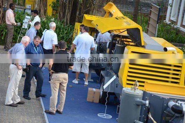 Atlas Copco XAS 137 Dd portable screw compressor in Dubai