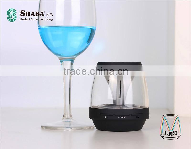 SHABA VS-18 Portable Mini Bluetooth Speaker with LED Flash Light and FM Radio