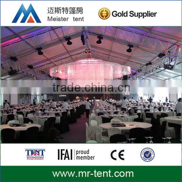 easy to install aluminum frame big event tent for 500 people
