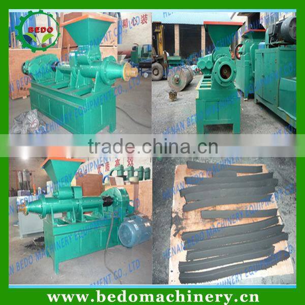 2015 China best selling finger charcoal bar shape BBQ charcoal briquette machine price 008613253417552