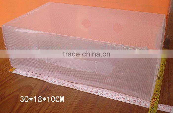plastic pp shoe box with differnt size