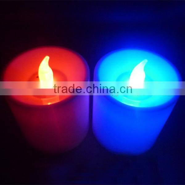 Sound Control Battery Operated Flameless LED Flicker Candles