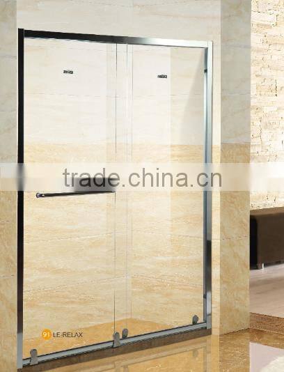 A622 Aluminum frame CE approval shower door, sliding shower door
