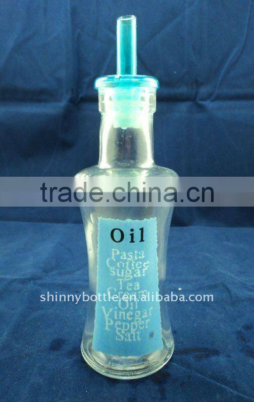 oil glass flasks, glass bottles, kitchen glass ware