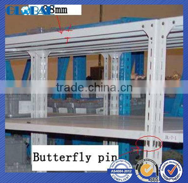 Top shelf with Double Angle Iron