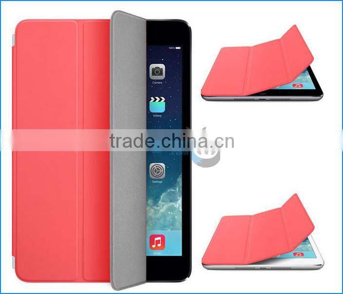Wholesale Ultra Thin PU Leather Case for iPad mini Smart Cover,Magnetic Case Sleep On/Off for Apple iPad mini 2,3,4