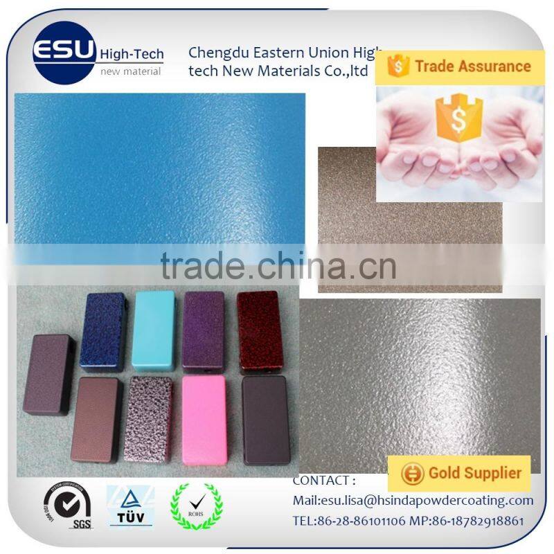 Wholesale trade assurance powder coating spray sparking silver RAL 9006 metallic powder coating paints