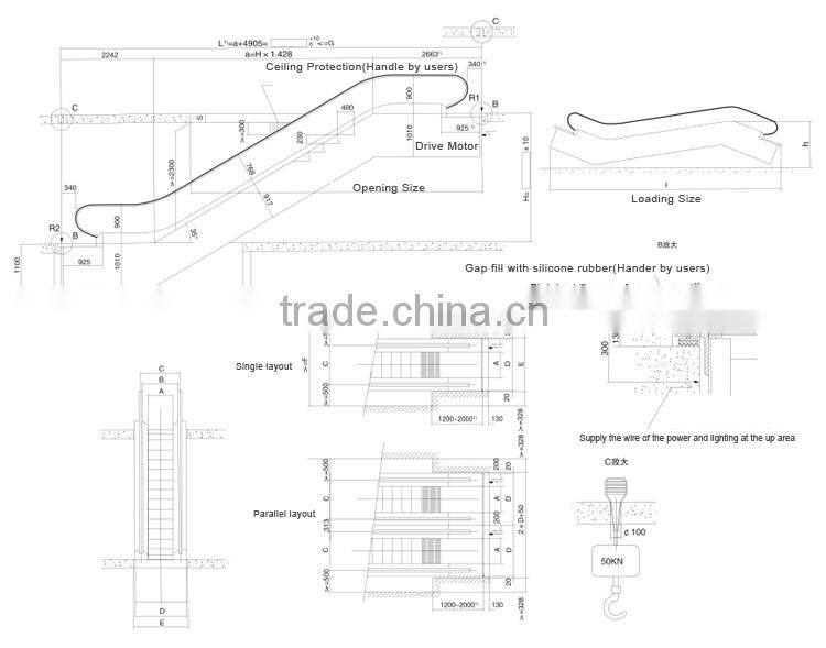automatic escalator|commercial step escalator escalator parts