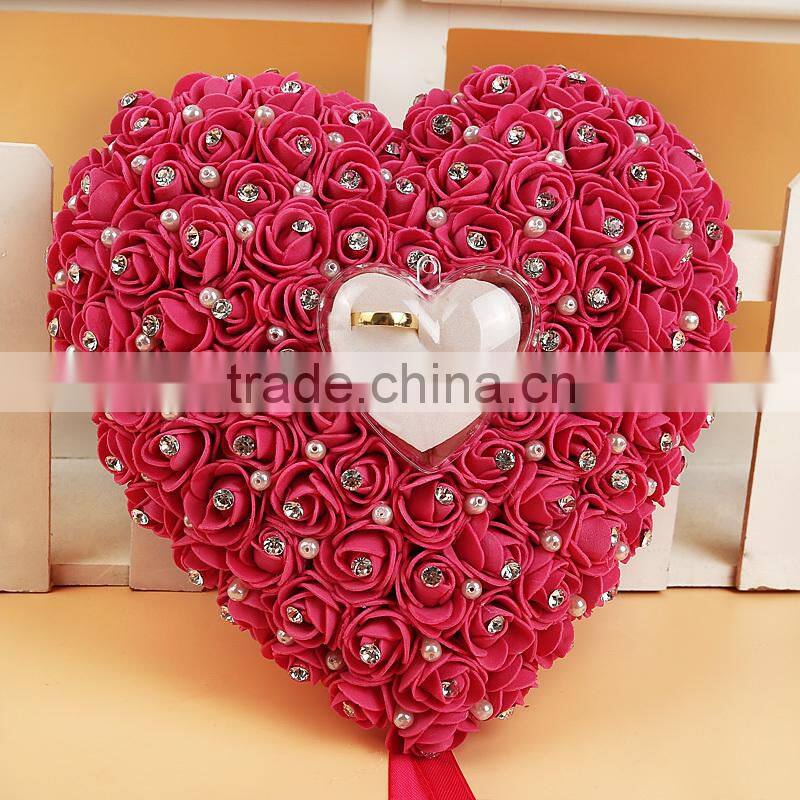 Fashion new desin handmade wedding ring boxes