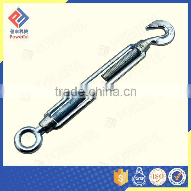 MALLEABLE IRON COMMERCIAL TURNBUCKLE WITH HOOK AND EYE