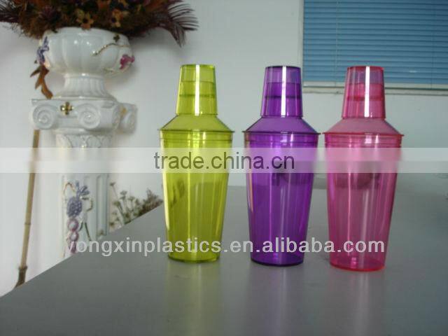 16oz plastic shaker 500ml
