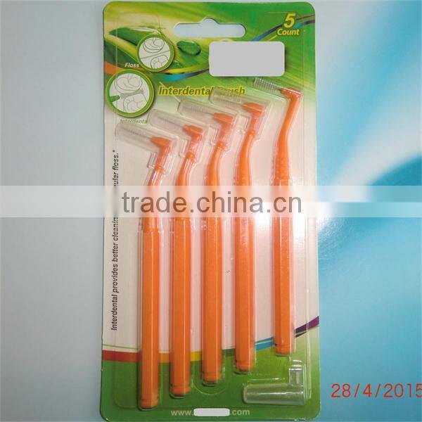 "L" style Interdental Brush Picks SSS, SS, S, M, China manufacturer, OEM offered