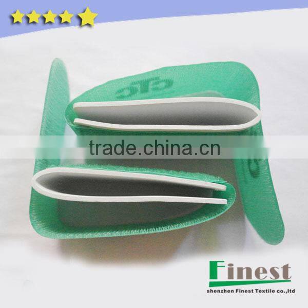 Custom 100% nylon snow ski strap EVA paded Hook and Loop ski straps