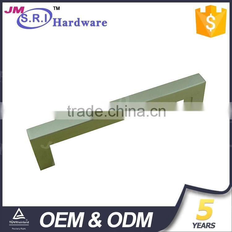 Modern popular square stainless steel furniture cabinet handle