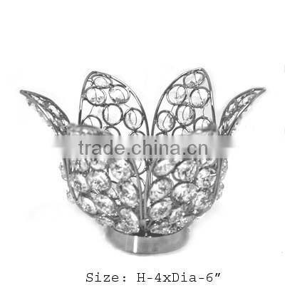 Crystal t-light holder